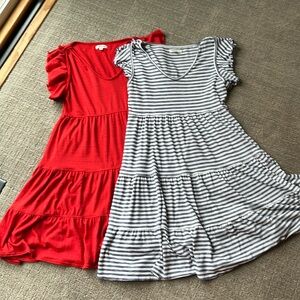 Pair of Max Studio dresses